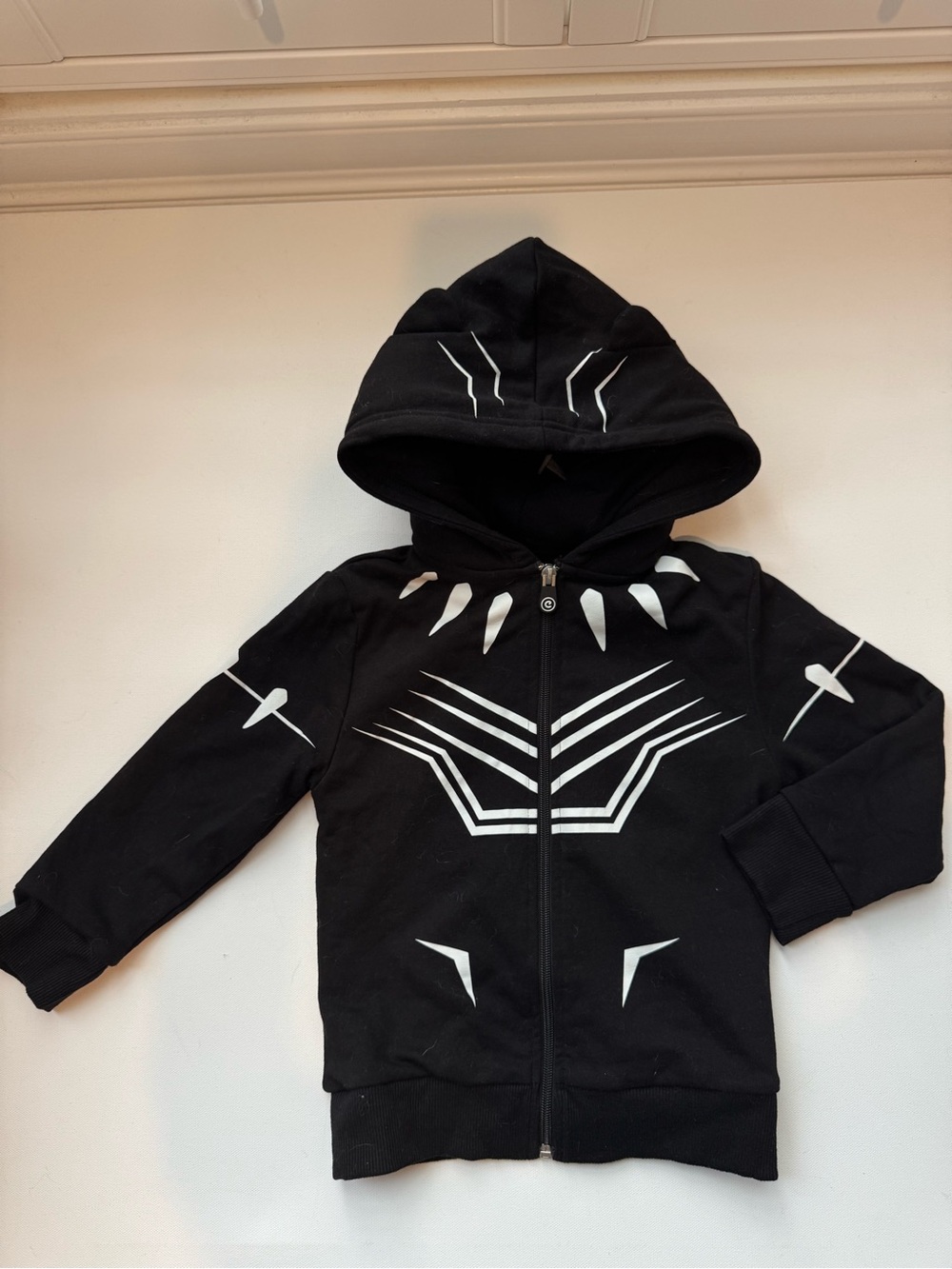 Cubcoats Marvel Black Panther Transforming Hoodie Plush Kids Size 5/6